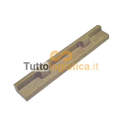Pattino di scorrimento superiore in bronzo per carrelli Clark | 007/8093499