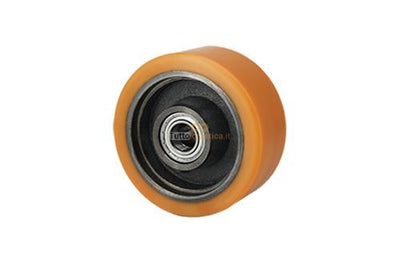 Ruota - Rullo in Vulkollan® 150x54 mm - Cod. 633.026