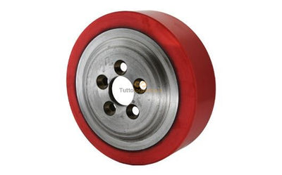 Ruota - Rullo motrice 230x75-45, foro 75 mm - Cod. 647.005-S