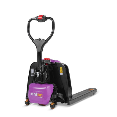 Set 4x Transpallet Elettrico AntOn by Jungheinrich PTL 1.5 con Ruote di Supporto - Portata 1500 kg, Litio