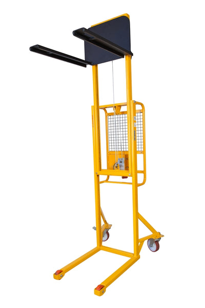 Sollevatore 200 Kg. ad arganello sollevamento 2,9 metri