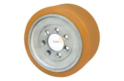 Ruota - Rullo in Vulkollan® 310x250x120 - Cod. 637.032
