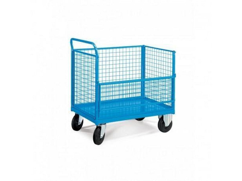 Carrello componibile serie combi ce senza freni con base in acciaio