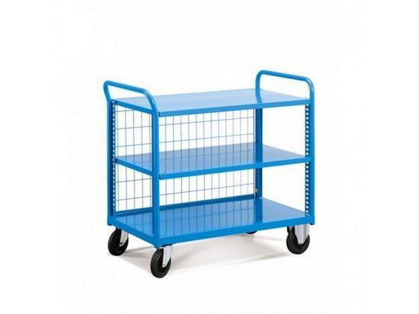 Carrello componibile serie combi cf con freni con base in acciaio