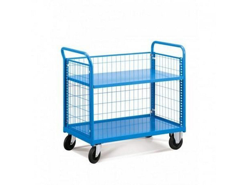 Carrello componibile serie combi cf con freni con base in acciaio