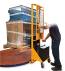 Sollevatore arganello contrappesato  frizione arresto automatico incorporata, portata kg. 100