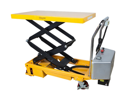Piattaforma carrellata grande alzata 350 kg.