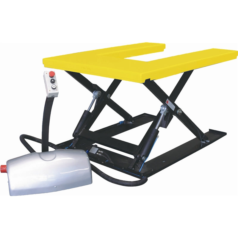 Piattaforma u extrabassa per sollevamento pallets
