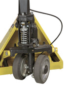 Transpallet freno con comando a leva