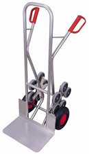 Carrello Porta Scale In Alluminio Variofit Con 2 Stelle Per Ruote A Cinque Bracci Portata 200 Kg Dim