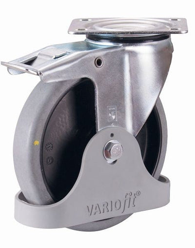 Rullo Del Freno In Polipropilene Variofit Grigio Elettricamente Conduttivo