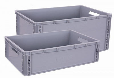 Scatola Di Plastica Variofit Dimensioni Esterne: 600 X 400 Mm (L / P) Fondo E Lati Chiusi Ca.45 L