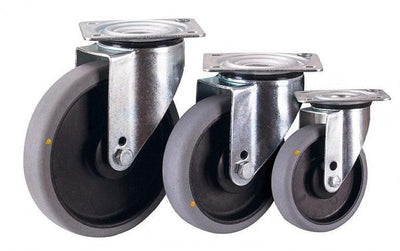 Variofit Ruota Girevole In Polipropilene Grigio Elettricamente Conduttivo