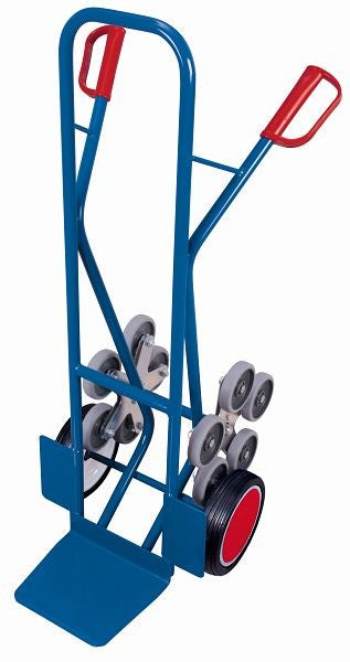 Carrello Porta Scale Variofit Con 2 Stelle Ruote A Cinque Bracci Dimensioni Esterne: 610 X 675 1.310