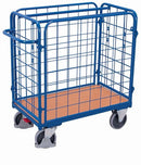 Carrello Porta Pacchi A Quattro Pareti Variofit Capacità Di Carico Ridotta 500 Kg Pneumatici In Gomm