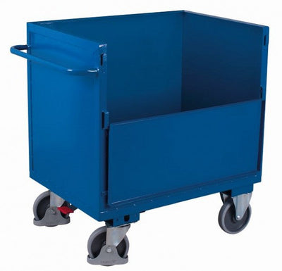 Carrello Portavaligie In Lamiera Variofit Senza Coperchio Saldato Saldamente Capacità Di Carico 500