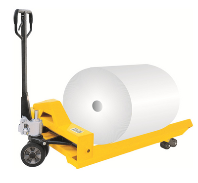 transpallet manuale porta bobine diametro 600/800