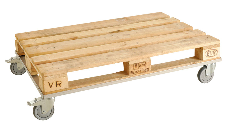 Carrello porta pallet basso  grigio km217f carrelli porta-pallet