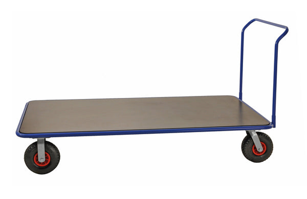 Carrello a piattaforma extra-large blu km20080h