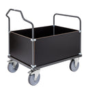 Carrello contenitore grigio scuro km335-3hb-ergo carrelli ergonomici