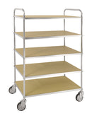 Carrello portatutto esd con 5 ripiani