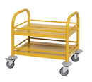 Mini carrello  giallo km51357-mini carrello portatutto