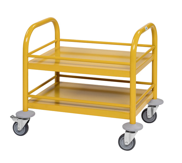 Mini carrello  giallo km51357-mini carrello portatutto