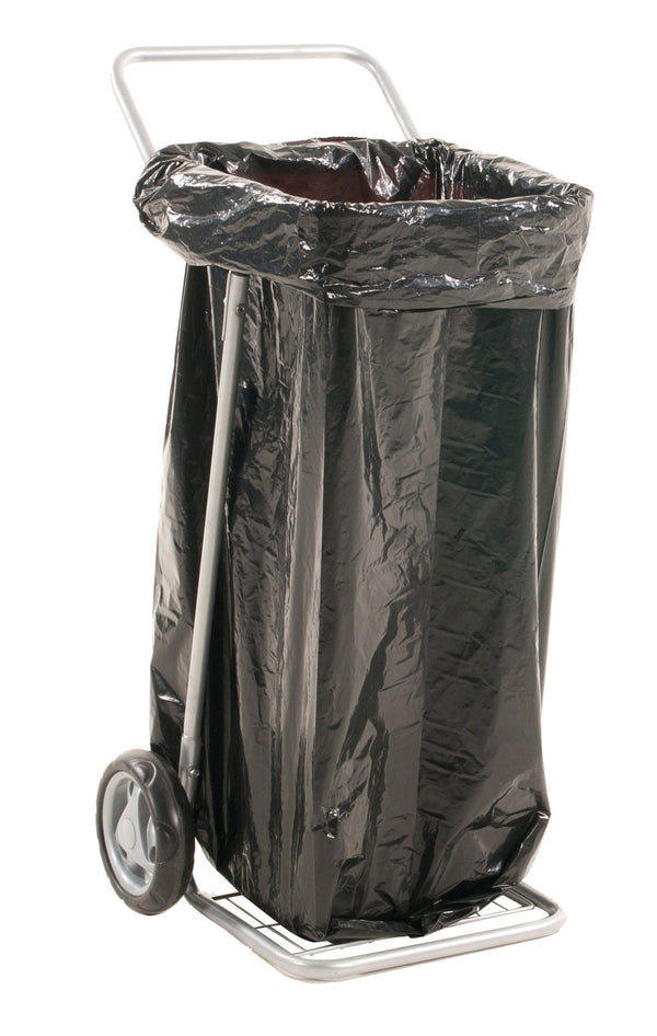 Carrello porta sacco  grigio km144903 carrelli per rifiuti