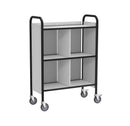 Carrelli per archivio nero km158-s office trolleys