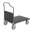 Carrello a piattaforma  grigio scuro km332-3b-ergo carrelli ergonomici