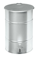 Contenitore rifiuti 30 l galvanizzati km30gf carrelli per rifiuti