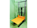 Piattaforma elevatrice carrellata manuale 400kg