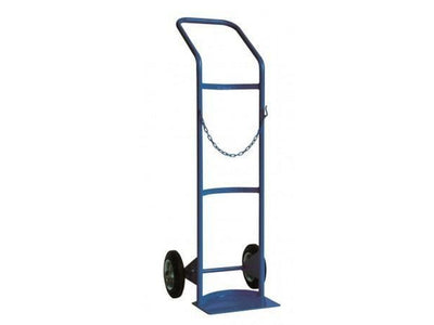Portabombola monoposto ruote gomma piena lt.40/50