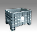 Contenitore in plastica da 300 lt dim. 630x1000x650h