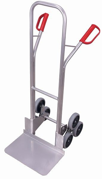 Carrello porta scale variofit in alluminio con 2 razze a tre bracci, portata 200 kg