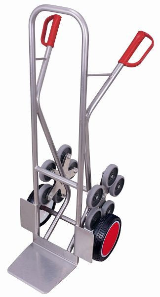 Carrello Porta Scale In Alluminio Variofit 2 Stelle Per Ruote A Cinque Bracci Dimensioni Esterne: 61