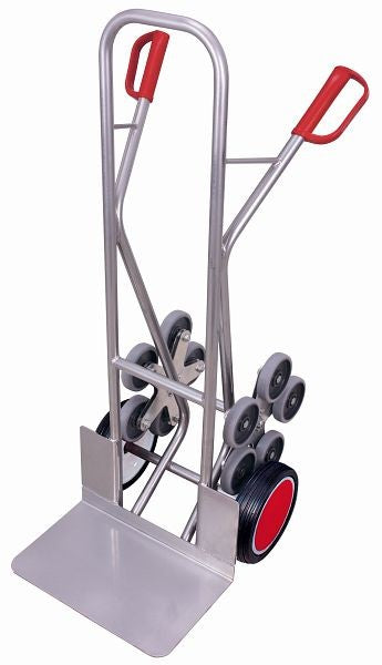 Carrello Porta Scale In Alluminio Variofit 2 Stelle Per Ruote A Cinque Bracci Dimensioni Esterne: 61