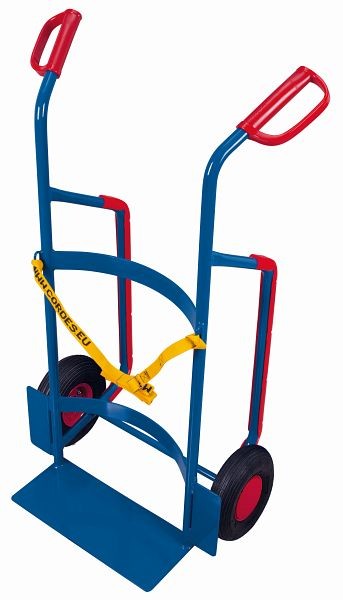 Variofit Carrello Per Fusti In Plastica Da 200 Litri Capacità Di Carico 250 Kg