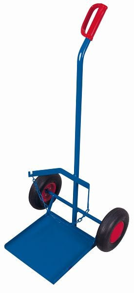 Carrello portabottiglie variofit per bombole di gas propano portata 100 kg, 33