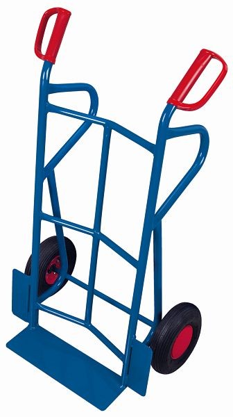 Carrello manuale variofit, acciaio, portata 250 kg, dimensioni benna: 450 x 120 mm (l / p)