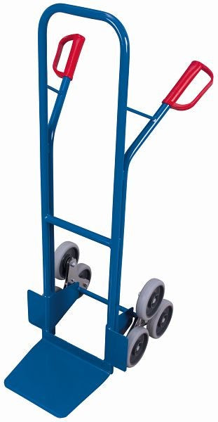 Carrello per scale variofit con stelle a tre bracci, capacità di carico 200 kg. dimensioni benna: 320 x 250 mm (l / p) pneumatici in gomma termoplatica, sk-710.212