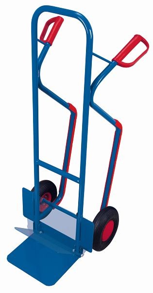 Carrello Manuale Variofit Acciaio Pala Pieghevole Capacità Di Carico 200 Kg Dimensioni Pala: 320 X 2