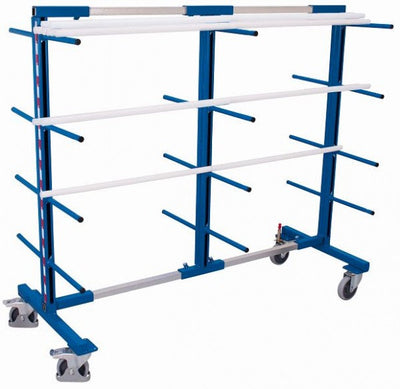 Carrello Con Braccio Portante Variofit Bilaterale Dimensioni Esterne: 490 - 2.100 X 832 Mm (L / P) A
