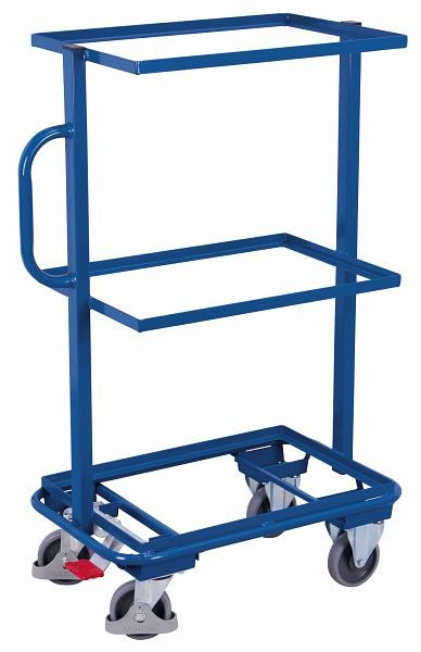 Carrello laterale variofit senza ripiani dimensioni esterne: 818 x 455 x 1150 mm (l / p / a), capacità di carico 200 kg pneumatici in gomma termoplastica, sw-400.800