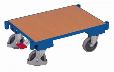 Variofit Eurosystemroller Con Base E Manicotti Angolari Capacità Di Carico: 250 Kg Pneumatici In Gom