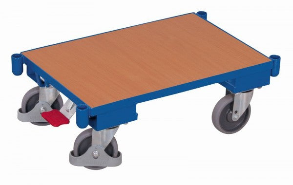 Variofit Eurosystemroller Con Base E Manicotti Angolari Capacità Di Carico: 250 Kg Pneumatici In Gom