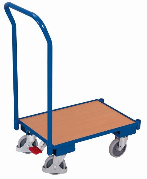 Variofit Euro-System-Roller Con Maniglia Di Spinta Capacità Carico: 250 Kg Pneumatici In Gomma Termo