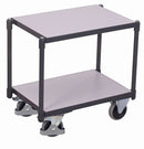 Carrello Variofit Esd Euro System Con 2 Piani Di Carico Dimensioni Esterne: 680 X 420 654 Mm (L / P
