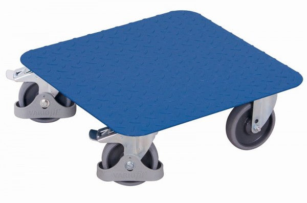 Rullo Per Casse Variofit Con Piastra Striata Area Di Carico: 500 X Mm (L / P) Capacità Carico 400 Kg