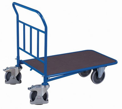Carrello Variofit C + Con Area Di Carico In Lastra Serigrafica Capacità 400 Kg Carico: 880 X 500 Mm